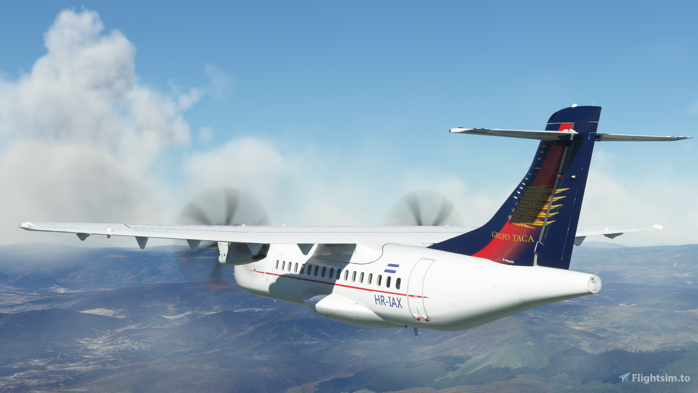 ATR 42 TACA HR-IAX for Microsoft Flight Simulator | MSFS