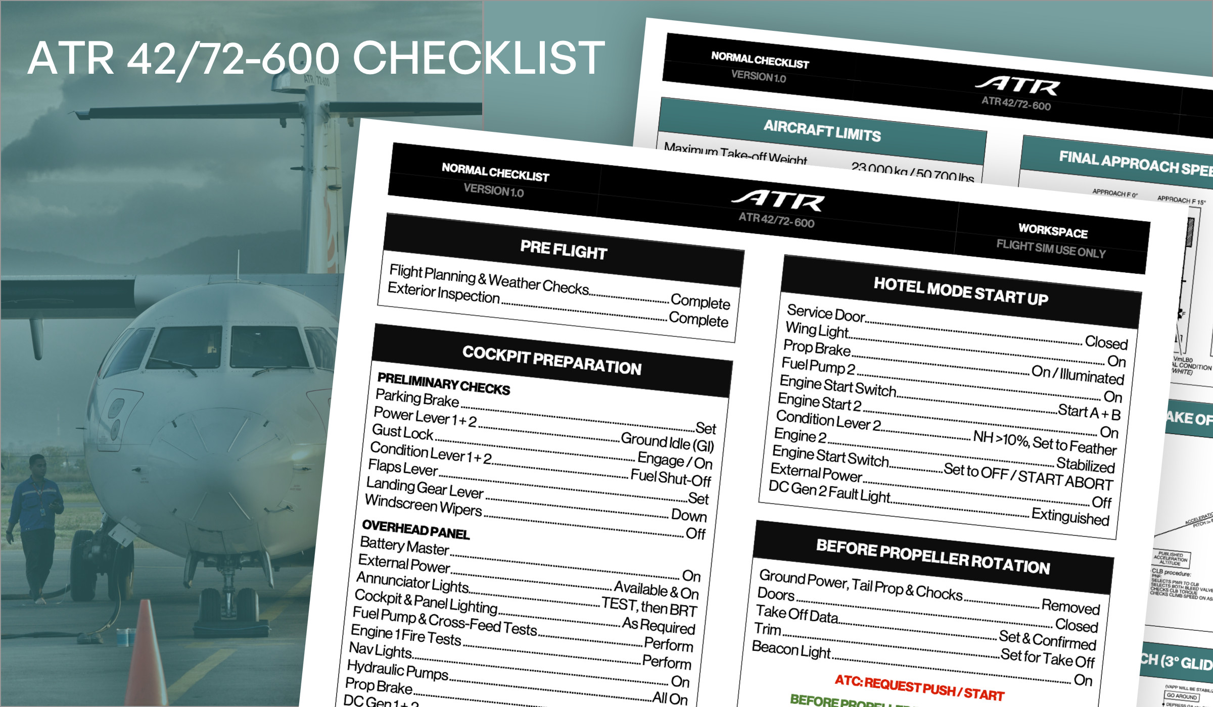 ATR 42/72-600 Checklist - Image 1