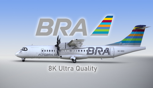 ATR 72 - 600 - BRA / 8K Ultra Quality