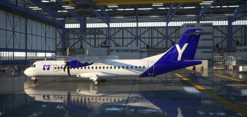 ATR 72-600 MyAir Blue