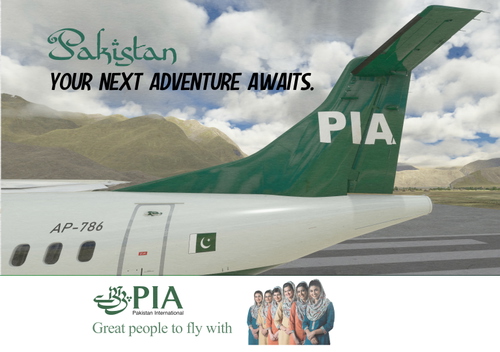 [ATR-72] Pakistan International Airlines (PIA) Livery