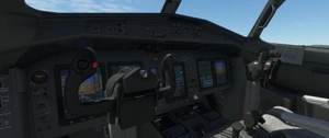 ATR 72/42 Cockpit Recolor - Black & Grey thumbnail 4