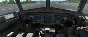 ATR 72/42 Cockpit Recolor - Black & Grey thumbnail 6