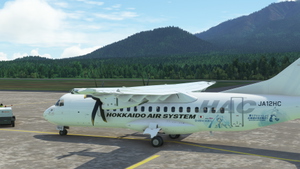 ATR42-600 Hokkaido Air System JA12HC - SNOW MIKU『雪ミク』livery thumbnail 5