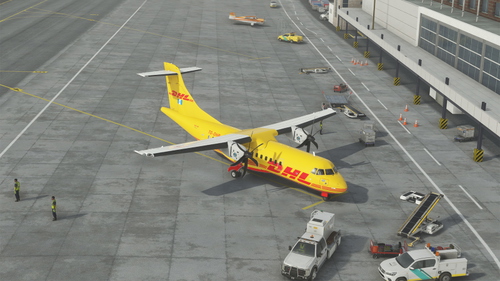ATR42 DHL de Guatemala