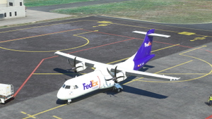 ATR42 FedEx - Swiftair (Microsoft/H&S version)[4K]  thumbnail 1