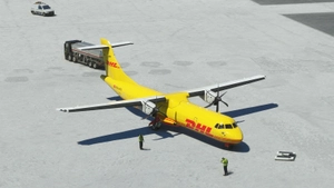 ATR72 DHL - Farnair Switzerland (Real Cargo Interior) [4K] thumbnail 2