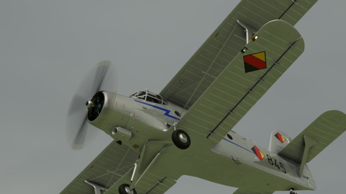 ATS Antonov AN-2 "845" GDR Air Force 1958