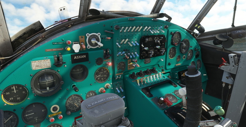 ATS/Asobo Antonov An-2 Blue cockpit