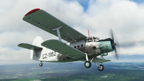 ATS/Asobo Antonov An-2 - "The Expendables 2" movie livery GZ-1162