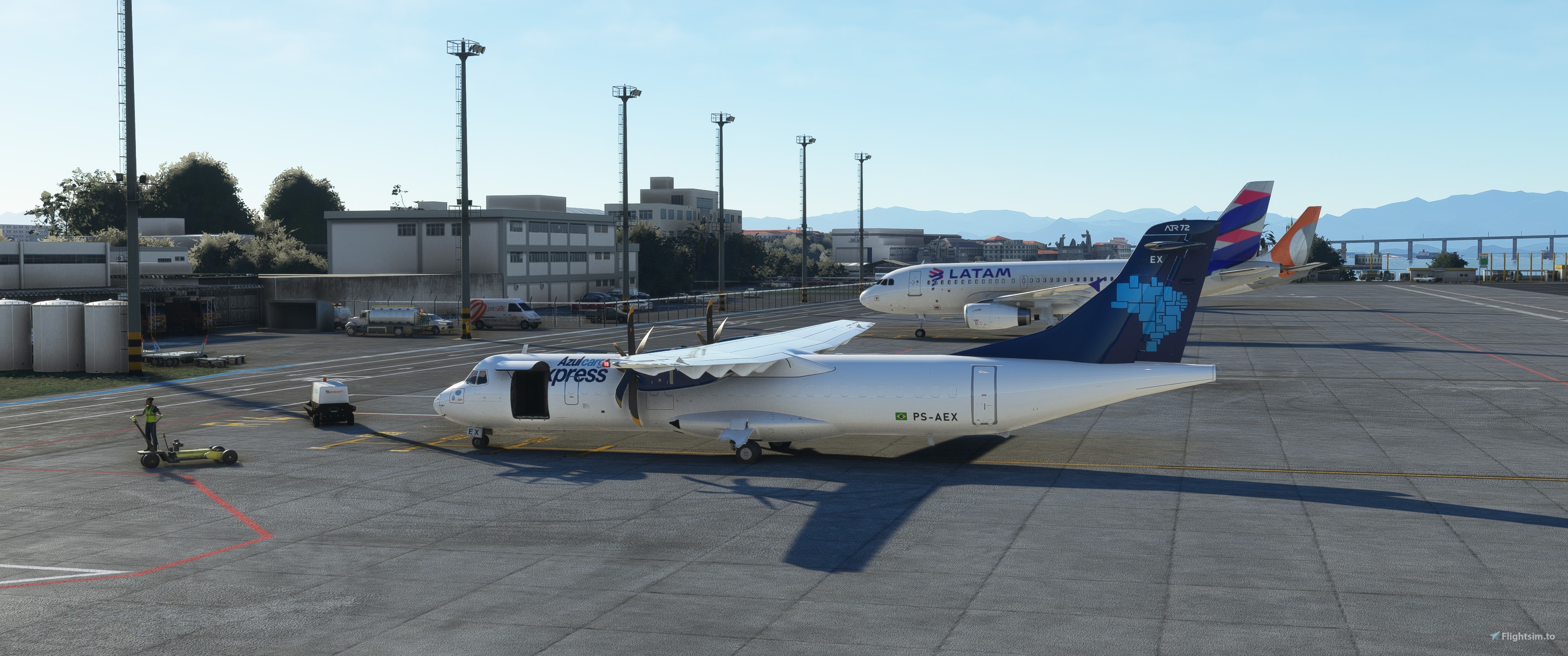 Azul Cargo Express (Fictional) | PS-AEX | Asobo ATR 72-600 | 4K 