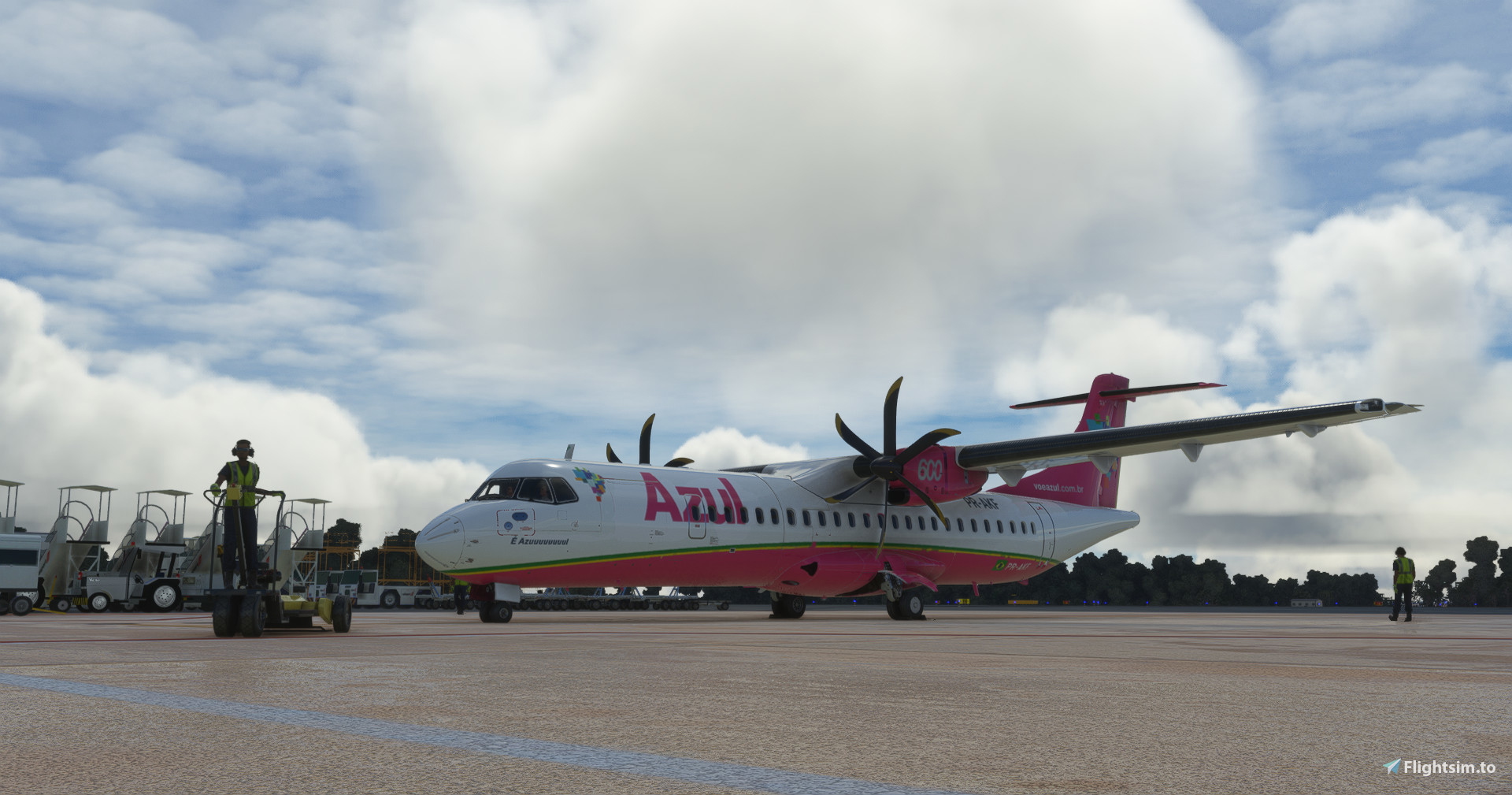 Azul Linhas Aéreas PR-AKF | Microsoft ATR 72-600 - Image 1