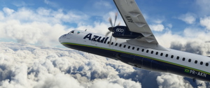 Azul (New Livery + Custom Cabin Interior) | PR-AKN | Asobo ATR 72-600 | 4K thumbnail 10