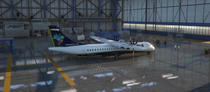Azul (New Livery + Custom Cabin Interior) | PR-AKN | Asobo ATR 72-600 | 4K thumbnail 3