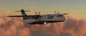 Azul (New Livery + Custom Cabin Interior) | PR-YXB | Asobo ATR 72-600 | 4K thumbnail 13
