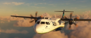Azul (New Livery + Custom Cabin Interior) | PR-YXB | Asobo ATR 72-600 | 4K thumbnail 14