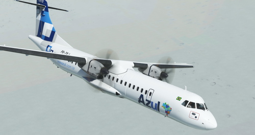 Azul (TRIP) | PR-TKJ | Asobo ATR 72-600 | 8K