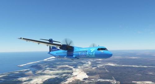 Azul (Tudo Azul) | PP-PTU | Asobo ATR 72-600 | 4K