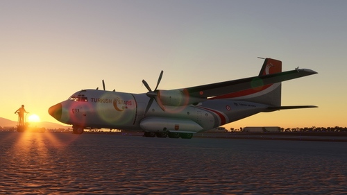 Azurpoly Transall C-160 | TUAF "TURKISH STARS"