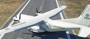 Azurpoly C-160 Transall United Nations (White Livery) thumbnail 2