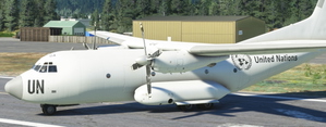 Azurpoly C-160 Transall United Nations (White Livery) thumbnail 4