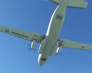Azurpoly C-160 Transall United Nations (White Livery) thumbnail 5