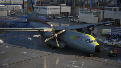 AzurPoly C160 Transall - Boarder Airlines [French Virtual Airlines]