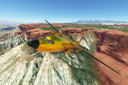 AzurPoly Transall C160 "Fool's Gold" Livery