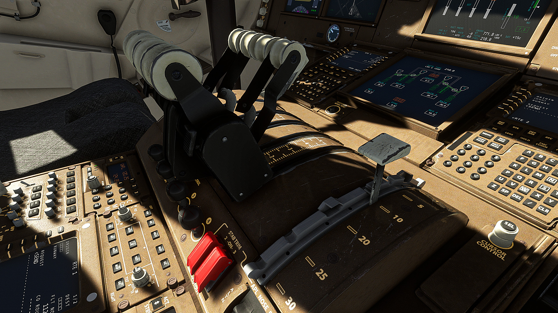 B747 WEAR AND TEAR COCKPIT TEXTURES | WIP - Image 1