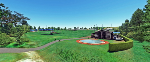 Backyard Airport - Agnita, Sibiu (Fictional)