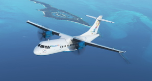 Bahamasair (C6-BFT) - Asobo ATR 42-600 thumbnail 3