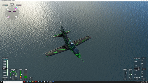 BD5J Green Lightning Livery