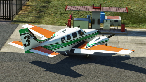 Beechcraft Baron - Buffalo Airways