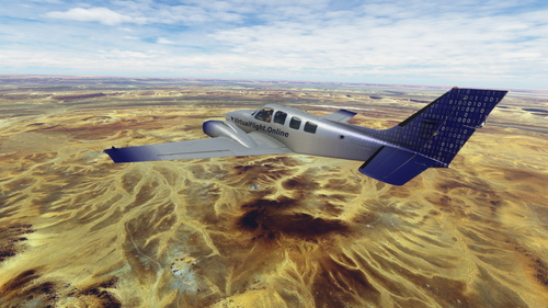 Beechcraft Baron G58 - VirtualFlight.Online Livery