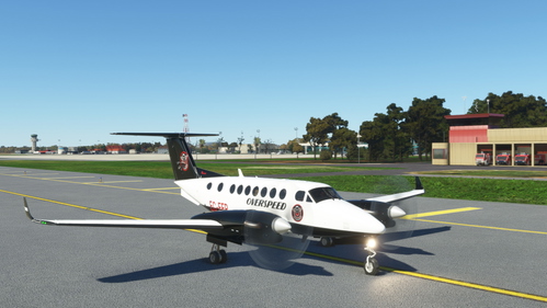 Beechcraft King Air Overspeed Airways VA Livery