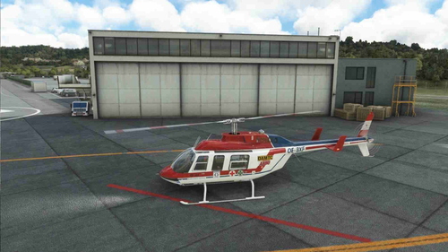 Bell Long Ranger 206L Cowansim