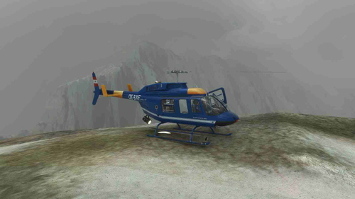 Bell Long Ranger 206L Flugpolizei