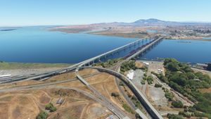 Benicia - Martinez Bridge, San Francisco Bay Area thumbnail 1