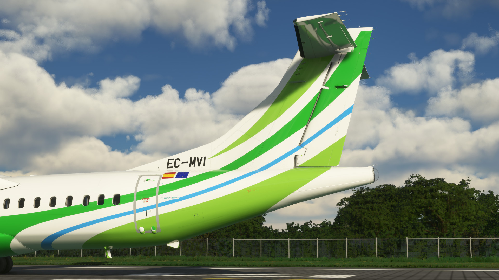 Binter Canarias (EC-MVI) - Asobo ATR 72-600
