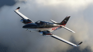 Black Square Analog B58 Baron N415LW thumbnail 2