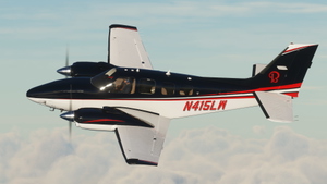 Black Square Analog B58 Baron N415LW thumbnail 3