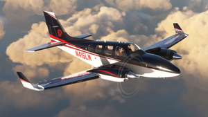Black Square Analog B58 Baron N415LW thumbnail 6
