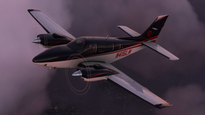 Black Square Analog B58 Baron N415LW thumbnail 9