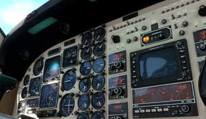 Black Square Beech King Air -Enhanced Cockpit thumbnail 8