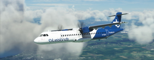 Blue Islands G-ISLM | Hans Hartmann/Microsoft ATR 72-600
