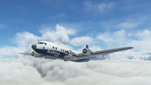 Bluestar Airlines Douglas DC-6B (N90MA -2023)
