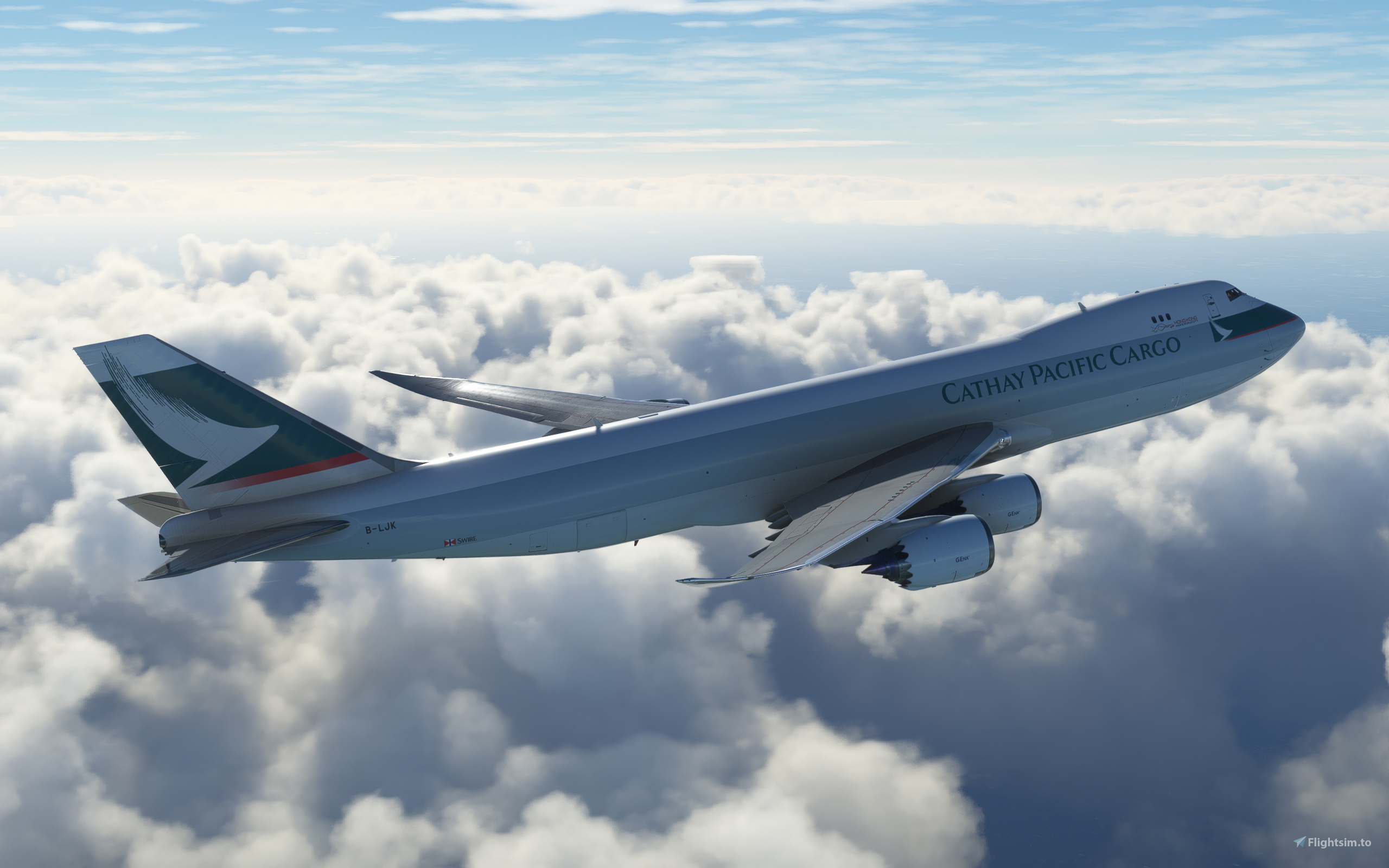 Boeing 747-8F Cathay Pacific Cargo (B-LJK) for Microsoft