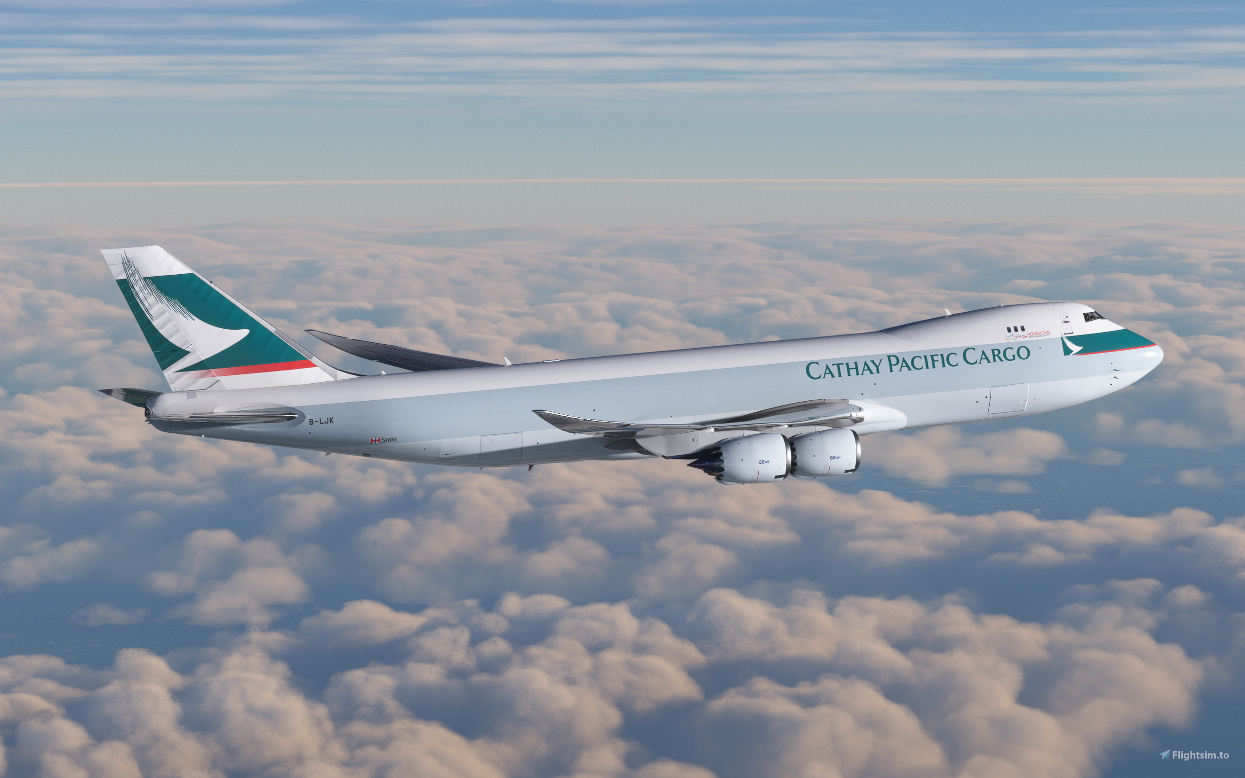Boeing 747-8F Cathay Pacific Cargo (B-LJK) for Microsoft