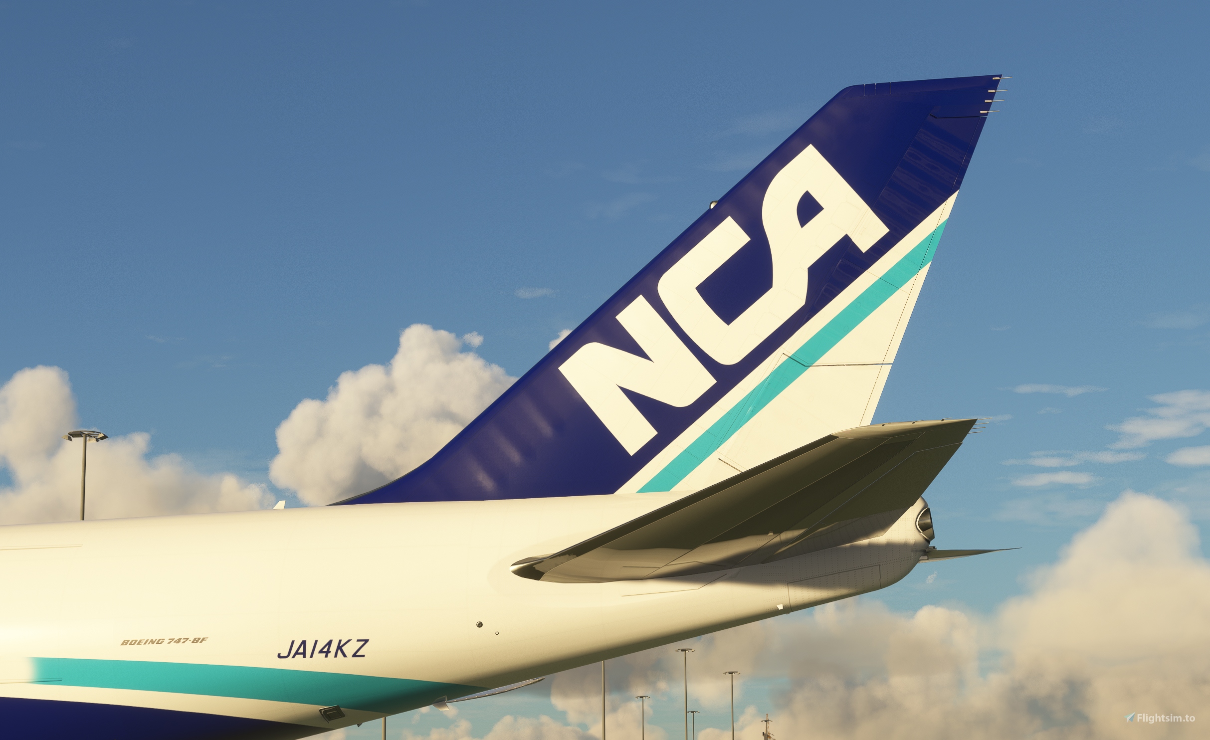 Boeing 747-8F NCA (Nippon Cargo Airlines) JA14KZ para Microsoft 