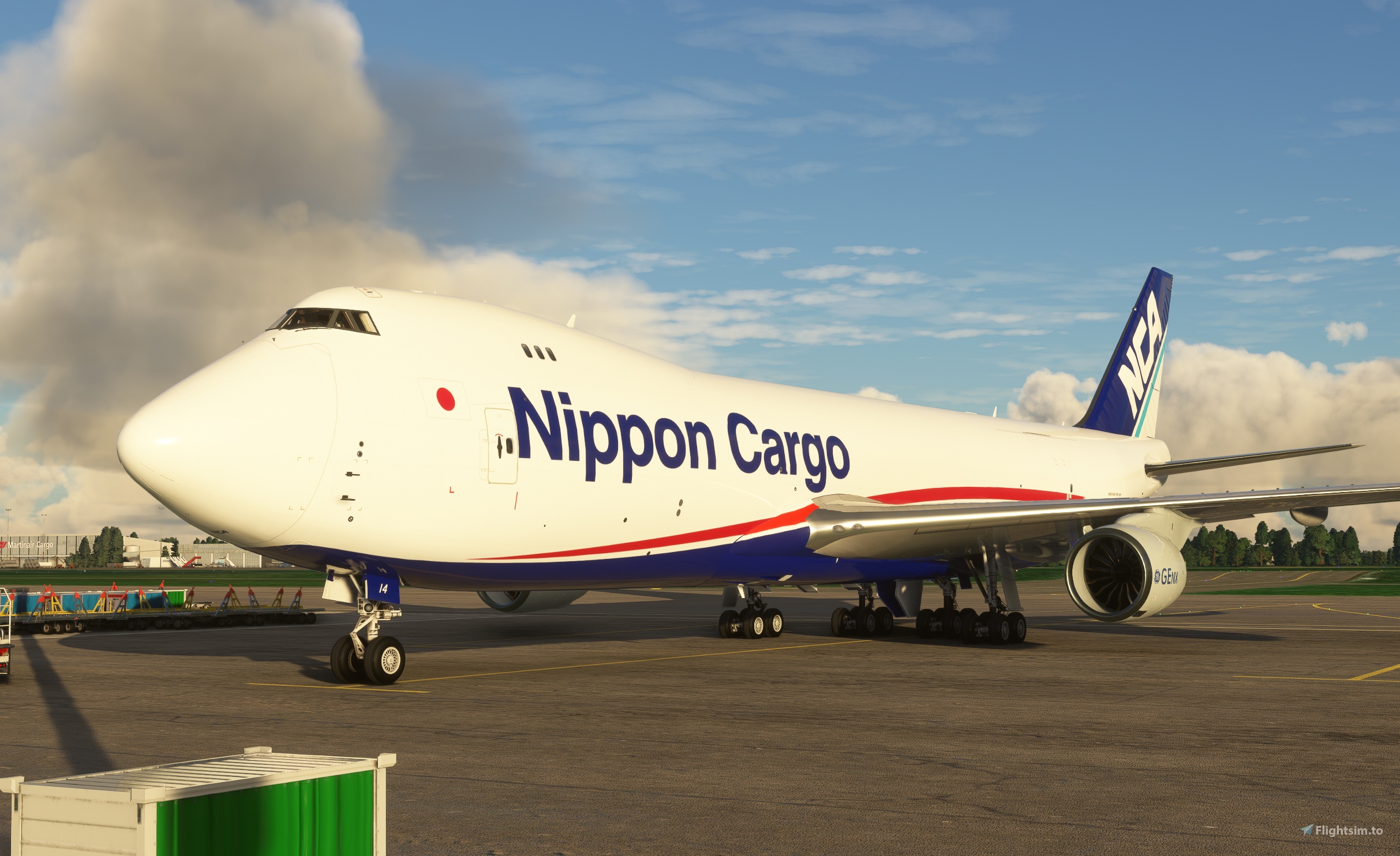 Boeing 747-8F NCA (Nippon Cargo Airlines) JA14KZ para Microsoft 